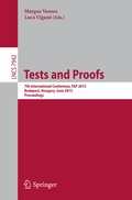 Cover: Tests and Proofs - Springer