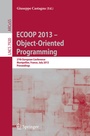 Cover: ECOOP 2013 -- Object-Oriented Programming - Springer