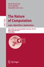 Cover: The Nature of Computation: Logic, Algorithms, Applications - Springer