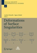 Cover: Deformations of Surface Singularities - Springer