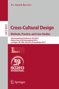 Abbildung von: Cross-Cultural Design. Methods, Practice, and Case Studies - Springer
