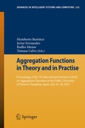 Cover: Aggregation Functions in Theory and in Practise - Springer