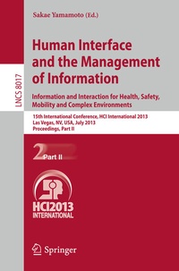 Abbildung von: Human Interface and the Management of Information - Springer