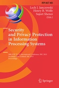 Cover: Security and Privacy Protection in Information Processing Systems - Springer