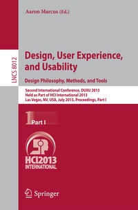 Abbildung von: Design, User Experience, and Usability: Design Philosophy, Methods, and Tools - Springer