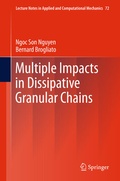Cover: Multiple Impacts in Dissipative Granular Chains - Springer