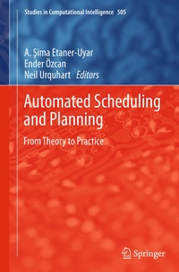 Enlarge image Cover: Automated Scheduling and Planning - Springer