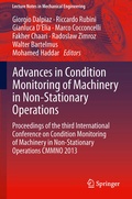 Cover: Advances in Condition Monitoring of Machinery in Non-Stationary Operations - Springer