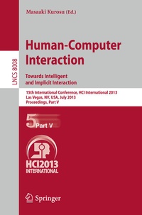 Abbildung von: Human-Computer Interaction: Towards Intelligent and Implicit Interaction - Springer