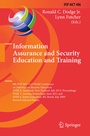 Cover: Information Assurance and Security Education and Training - Springer
