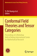 Cover: Conformal Field Theories and Tensor Categories - Springer