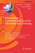 Cover: Information Assurance and Security Education and Training - Springer