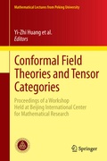 Cover: Conformal Field Theories and Tensor Categories - Springer