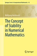 Cover: The Concept of Stability in Numerical Mathematics - Springer