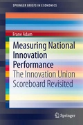 Cover: Measuring National Innovation Performance - Springer