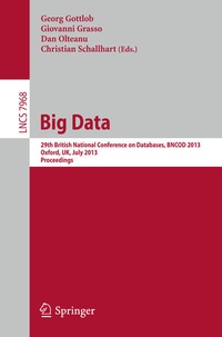 Enlarge image Cover: Big Data - Springer