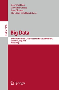 Enlarge image Cover: Big Data - Springer