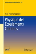 Cover: Physique des &Eacute;coulements Continus - Springer
