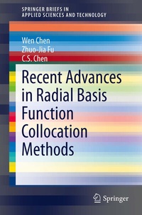 Enlarge image Cover: Recent Advances in Radial Basis Function Collocation Methods - Springer
