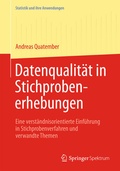 Cover: Datenqualit&auml;t in Stichprobenerhebungen - Springer Spektrum