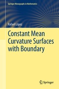 Bild: Constant Mean Curvature Surfaces with Boundary - Springer