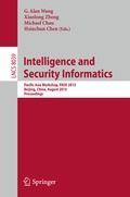 Bild: Intelligence and Security Informatics - Springer
