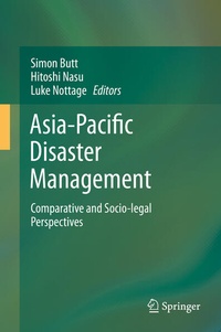 Enlarge image Cover: Asia-Pacific Disaster Management - Springer