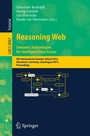 Cover: Reasoning Web. Semantic Technologies for Intelligent Data Access - Springer