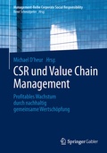 Cover: CSR und Value Chain Management - Springer Gabler