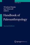Cover: Handbook of Paleoanthropology - Springer