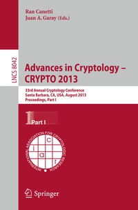 Abbildung von: Advances in Cryptology - CRYPTO 2013 - Springer