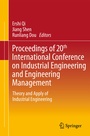 Cover: Proceedings of 20th International Conference on Industrial Engineering and Engineering Management - Springer