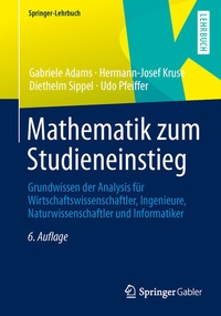 Enlarge image Cover: Mathematik zum Studieneinstieg - Springer Gabler