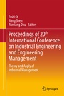 Cover: Proceedings of 20th International Conference on Industrial Engineering and Engineering Management - Springer