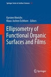 Abbildung von: Ellipsometry of Functional Organic Surfaces and Films - Springer