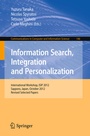 Bild: Information Search, Integration and Personalization - Springer