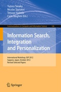 Cover: Information Search, Integration and Personalization - Springer
