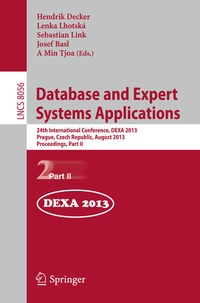 Enlarge image Cover: Database and Expert Systems Applications - Springer