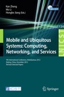 Cover: Mobile and Ubiquitous Systems: Computing, Networking, and Services - Springer