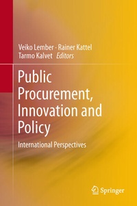 Enlarge image Cover: Public Procurement, Innovation and Policy - Springer