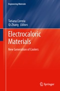 Cover: Electrocaloric Materials - Springer