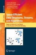 Cover: Space-Efficient Data Structures, Streams, and Algorithms - Springer
