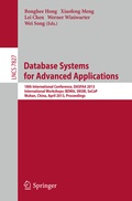Cover: Database Systems for Advanced Applications - Springer