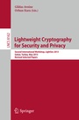 Cover: Lightweight Cryptography for Security and Privacy - Springer