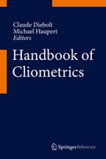 Cover: Handbook of Cliometrics - Springer