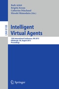 Cover: Intelligent Virtual Agents - Springer