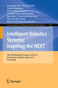Cover: Intelligent Robotics Systems: Inspiring the NEXT - Springer