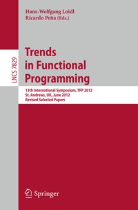 Enlarge image Cover: Trends in Functional Programming - Springer