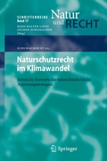 Abbildung von: Naturschutzrecht im Klimawandel - Springer
