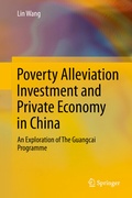 Cover: Poverty Alleviation Investment and Private Economy in China - Springer